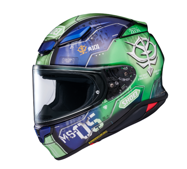 Shoei NXR2 Helmet - MS-05 Zaku TC-11