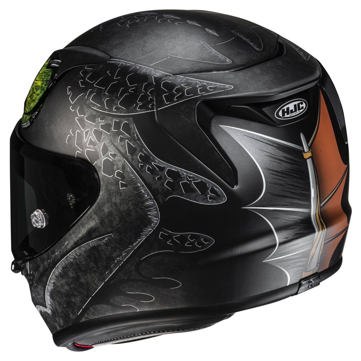 HJC RPHA 12 Helmet - Toothless II MC-4SF