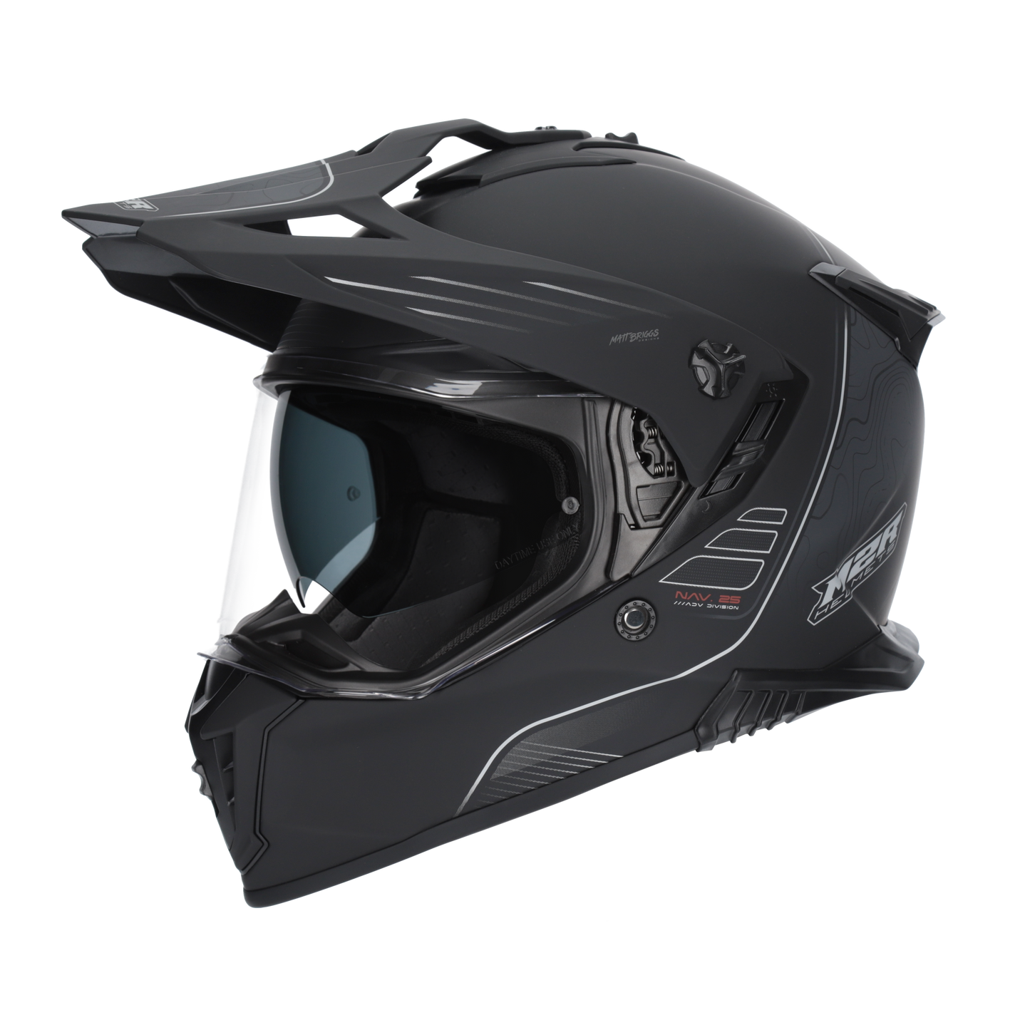 M2R Navigator Helmet Elevate PC-5F - Black / Silver