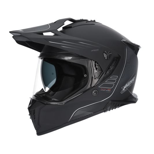 M2R Navigator Helmet Elevate PC-5F - Black / Silver