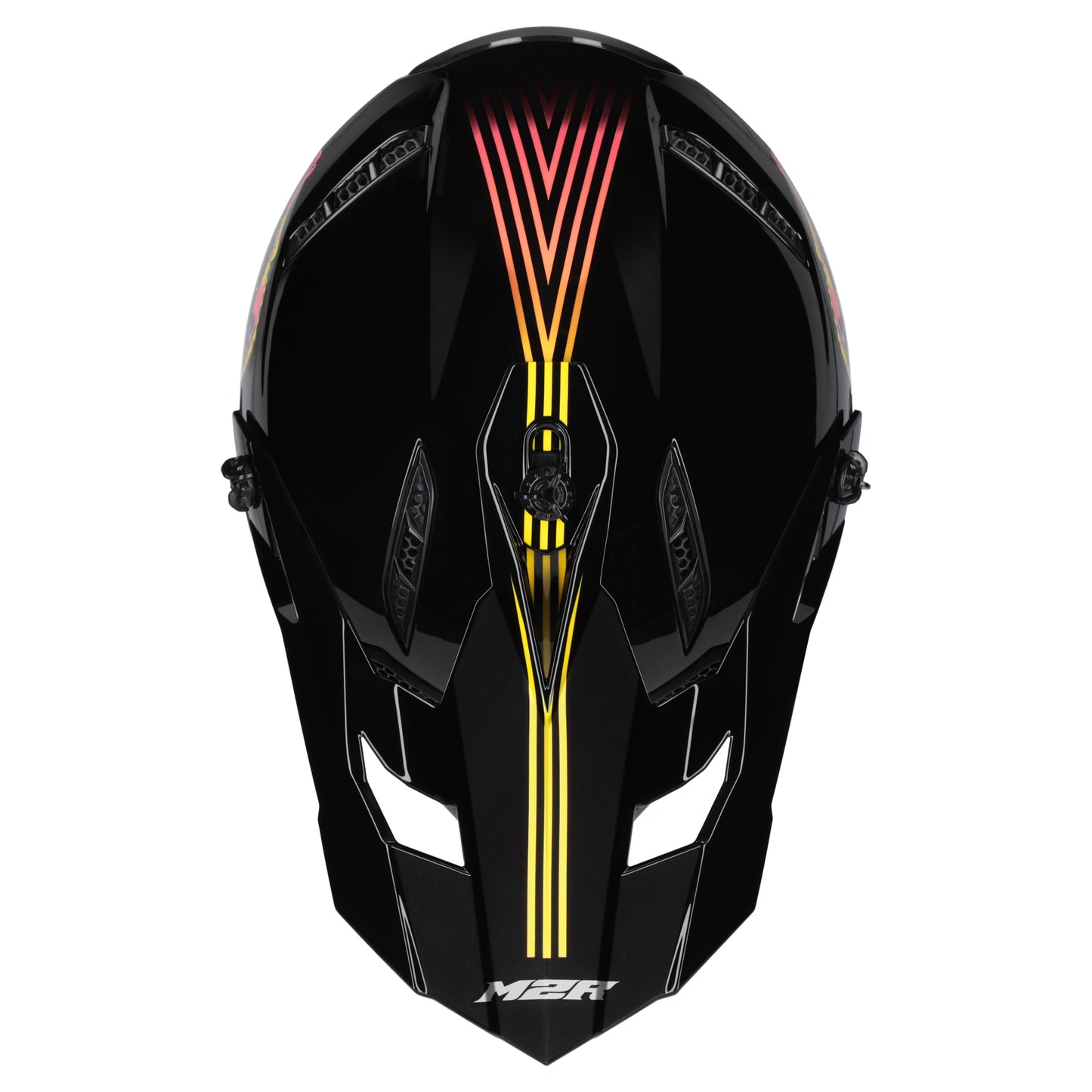 M2R X2.1 Youth Helmet T-Rex PC-7 - Purple