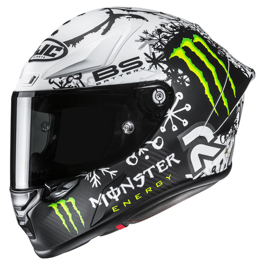 HJC RPHA 1 V2 Helmet - Carbon Snow Diablo MC-10SF