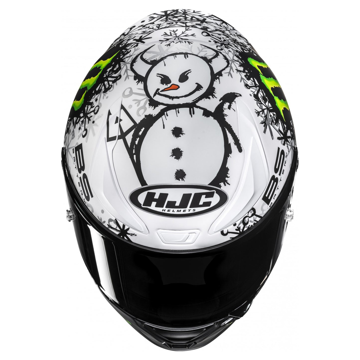HJC RPHA 1 V2 Helmet - Carbon Snow Diablo MC-10SF
