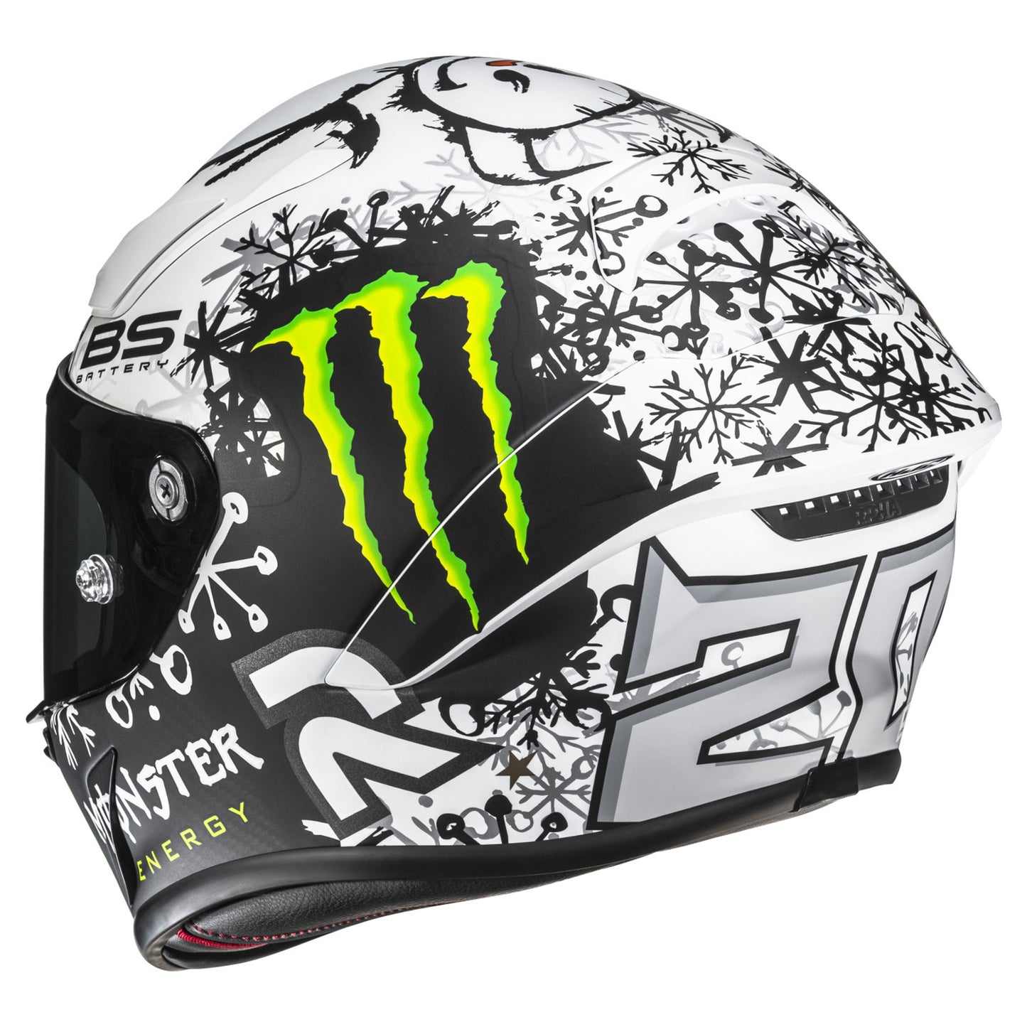HJC RPHA 1 V2 Helmet - Carbon Snow Diablo MC-10SF