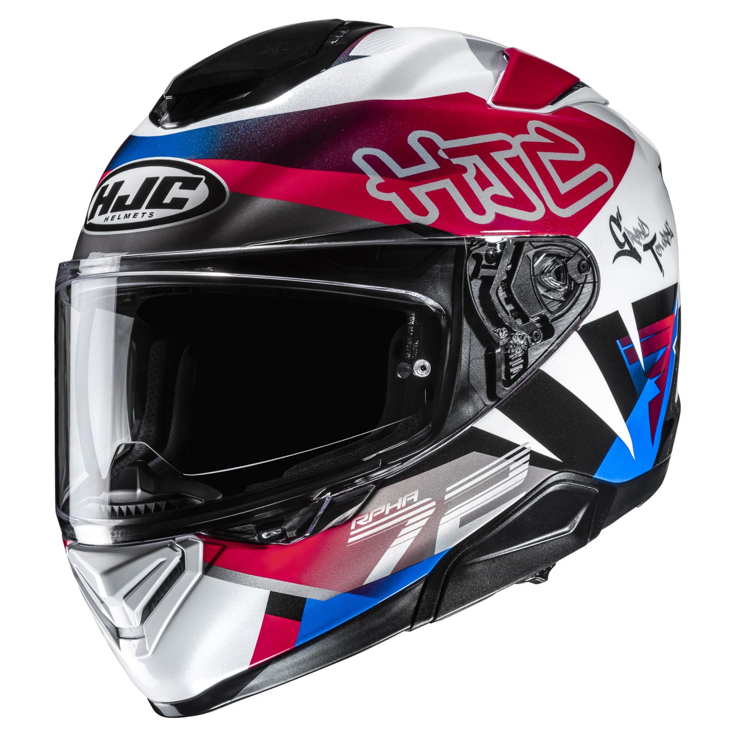 HJC RPHA 72 Helmet Goldy MC-21 - White / Blue / Red