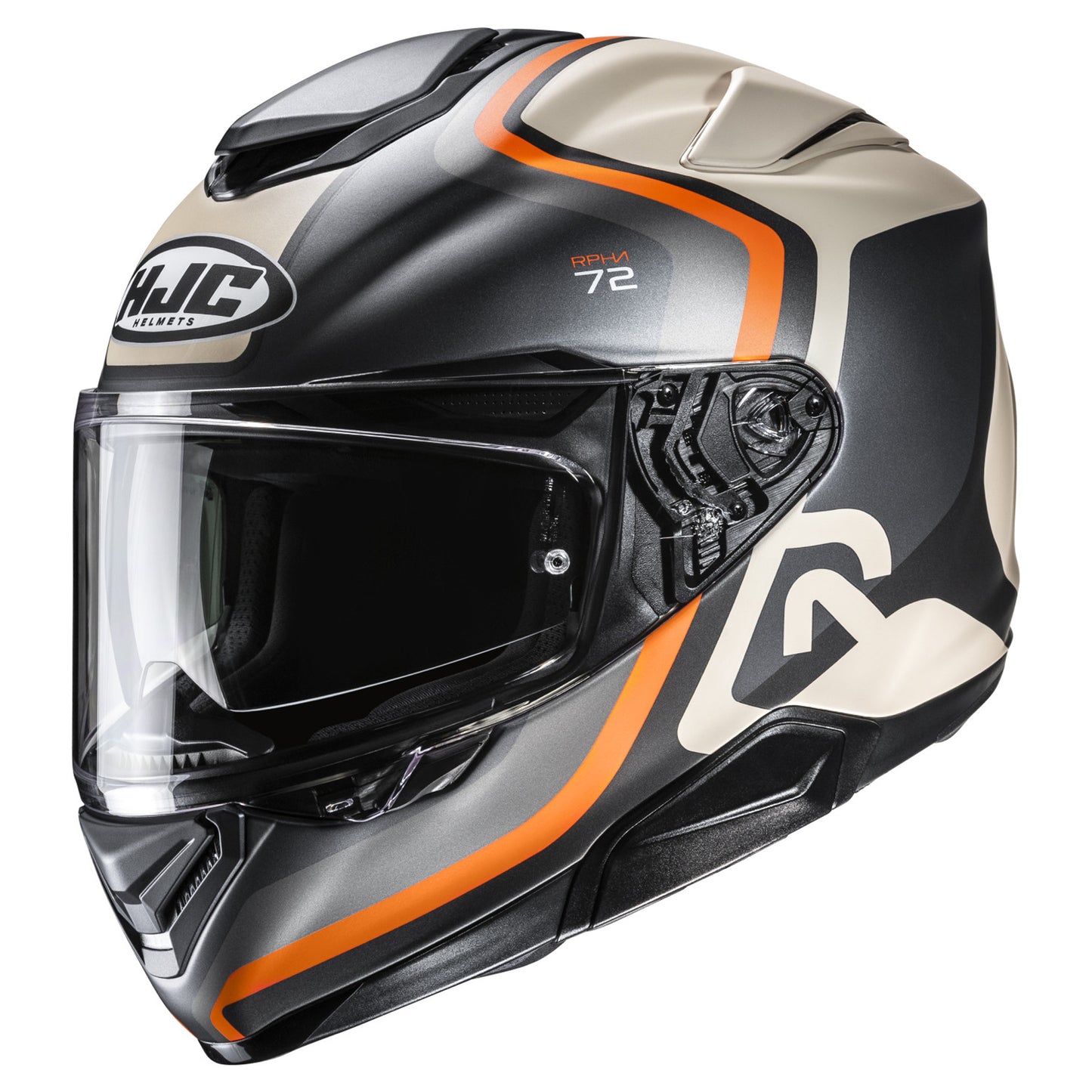 HJC RPHA 72 Helmet Ernem MC-7SF - Black / Grey / Orange