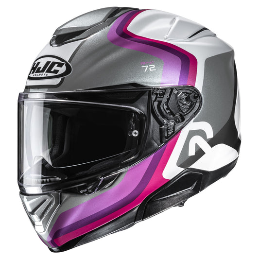 HJC RPHA 72 Helmet Ernem MC-8 - White / Grey / Pink
