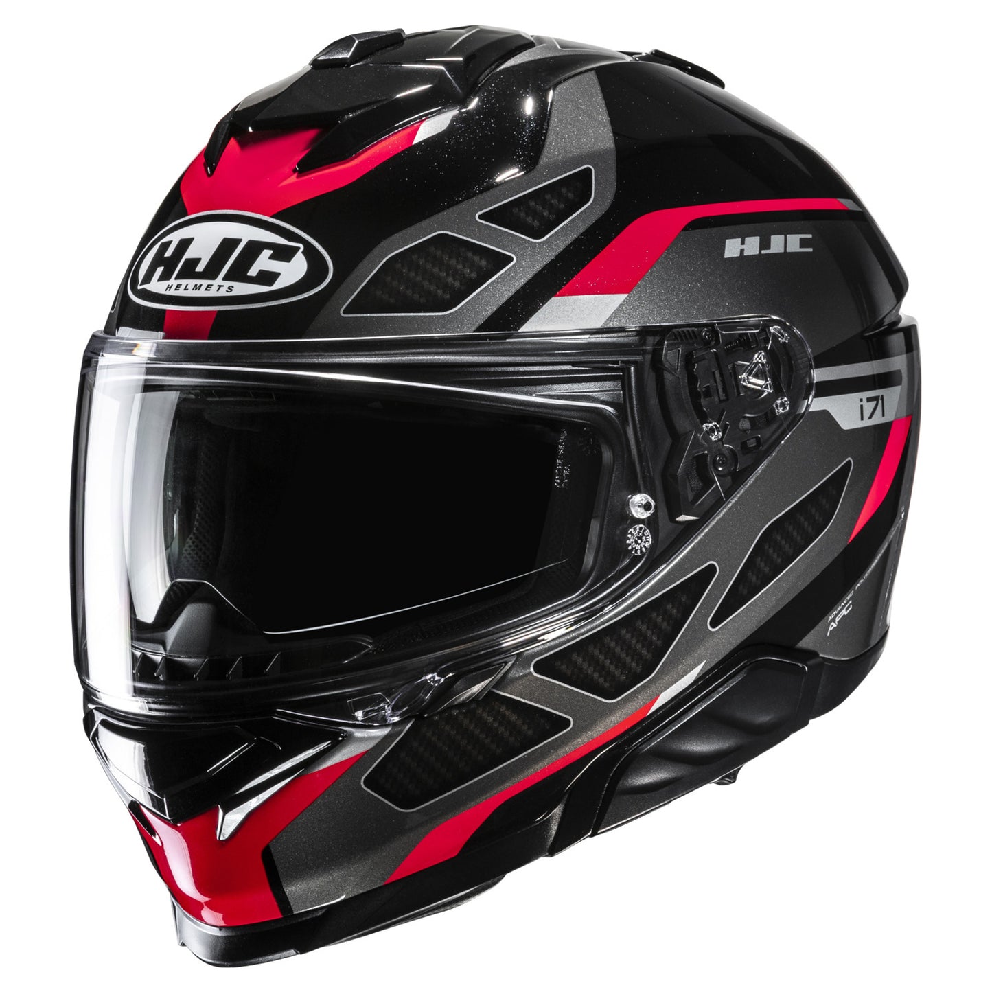 HJC i71 Helmet Zest MC-1 - Black / Red