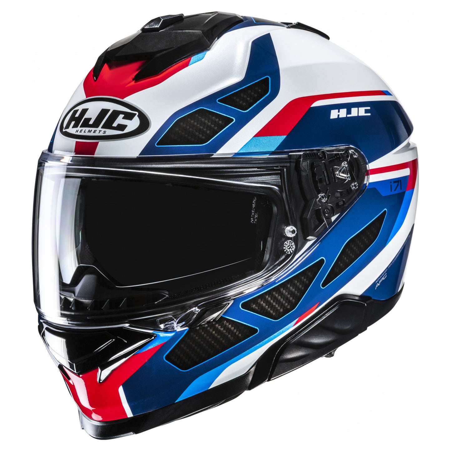 HJC i71 Helmet Zest MC-2 - White / Blue