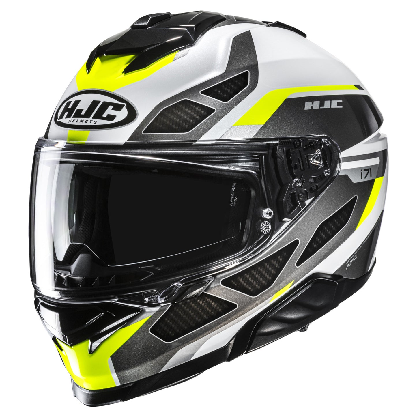 HJC i71 Helmet Zest MC-3H - Black / Yellow