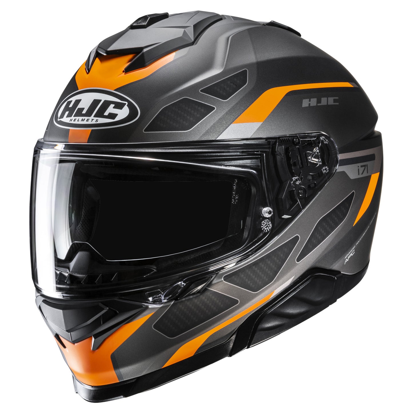 HJC i71 Helmet Zest MC-7SF - Black / Orange