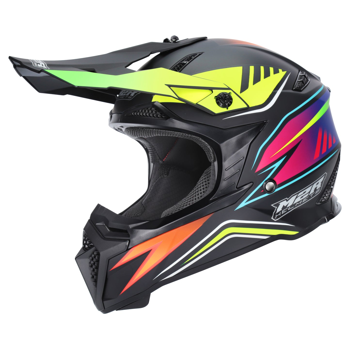 M2R X2.1 Hype Helmet PC-7F - Black / Orange / Yellow