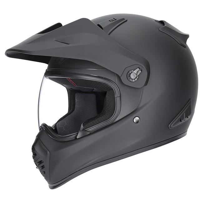 M2R ADV Lite Helmet - Matt Black