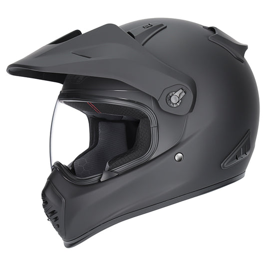M2R ADV Lite Helmet - Matt Black