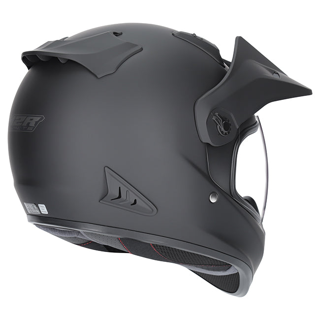 M2R ADV Lite Helmet - Matt Black