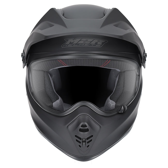 M2R ADV Lite Helmet - Matt Black
