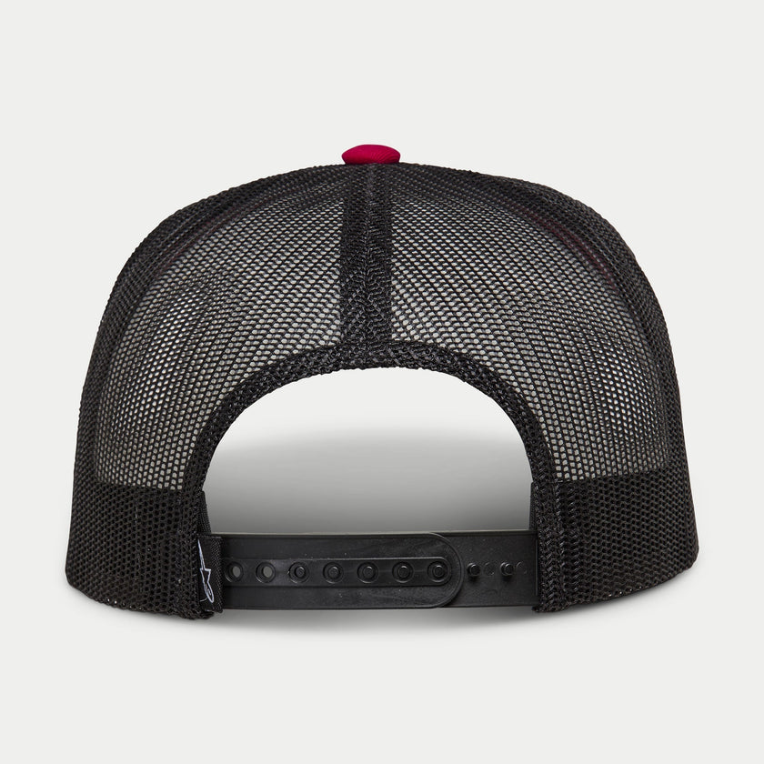Alpinestars Ride 4.0 Trucker Hat Red - Black/White