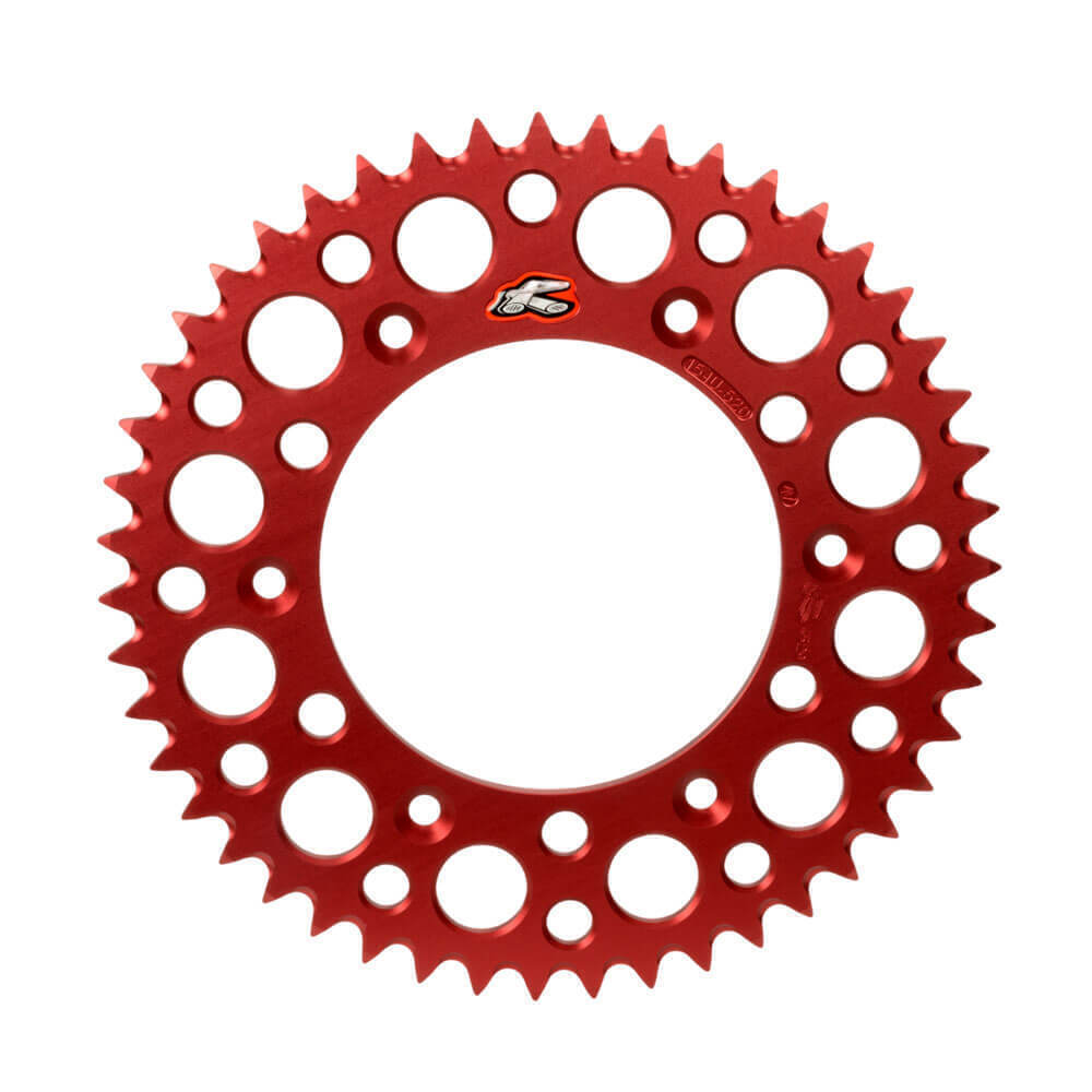 Renthal Ultralight 7075 Aluminium Rear Sprocket - Red