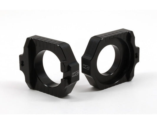 Works Connection Axle Blocks - Black
