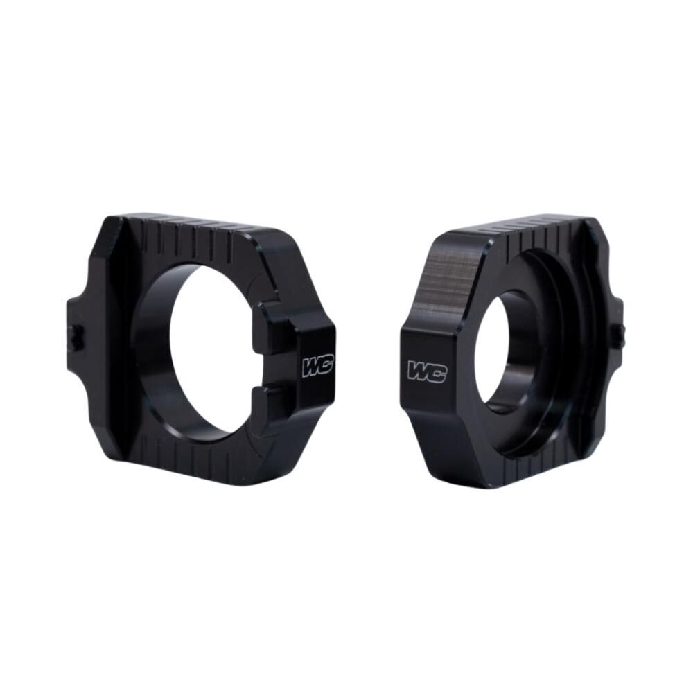 Works Connection Axle Blocks - Black