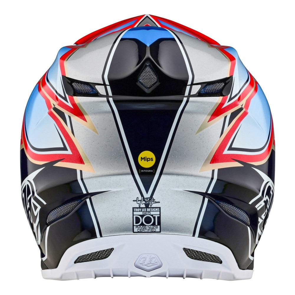 Troy Lee Designs 24.1 SE5 Carbon Wings Helmet - Navy