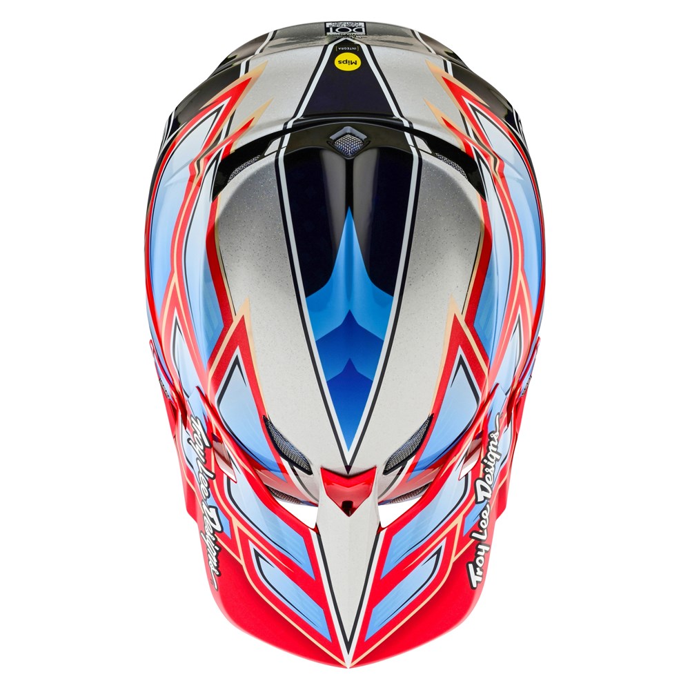 Troy Lee Designs 24.1 SE5 Carbon Wings Helmet - Navy