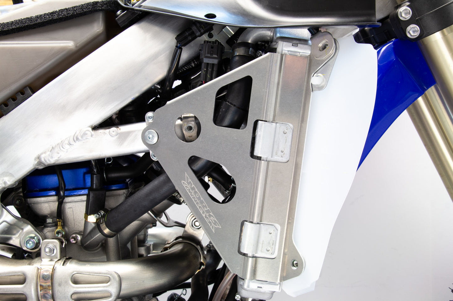 Works Connection Radiator Braces - Silver