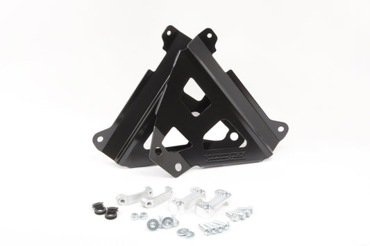 Works Connection Radiator Braces - Black