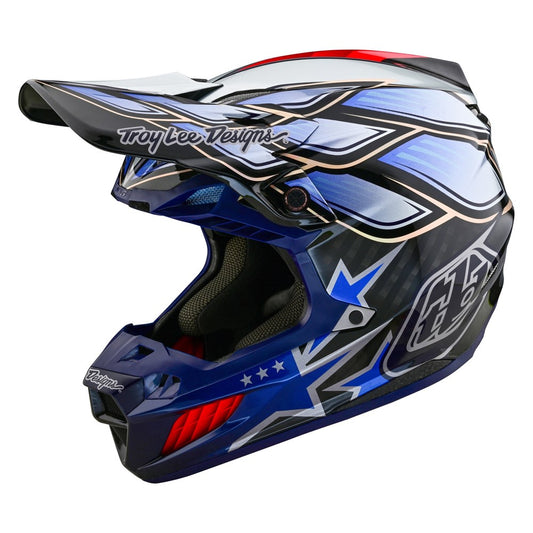 Troy Lee Designs 24.1 SE5 Composite Wings Helmet - Black - Xtra Large