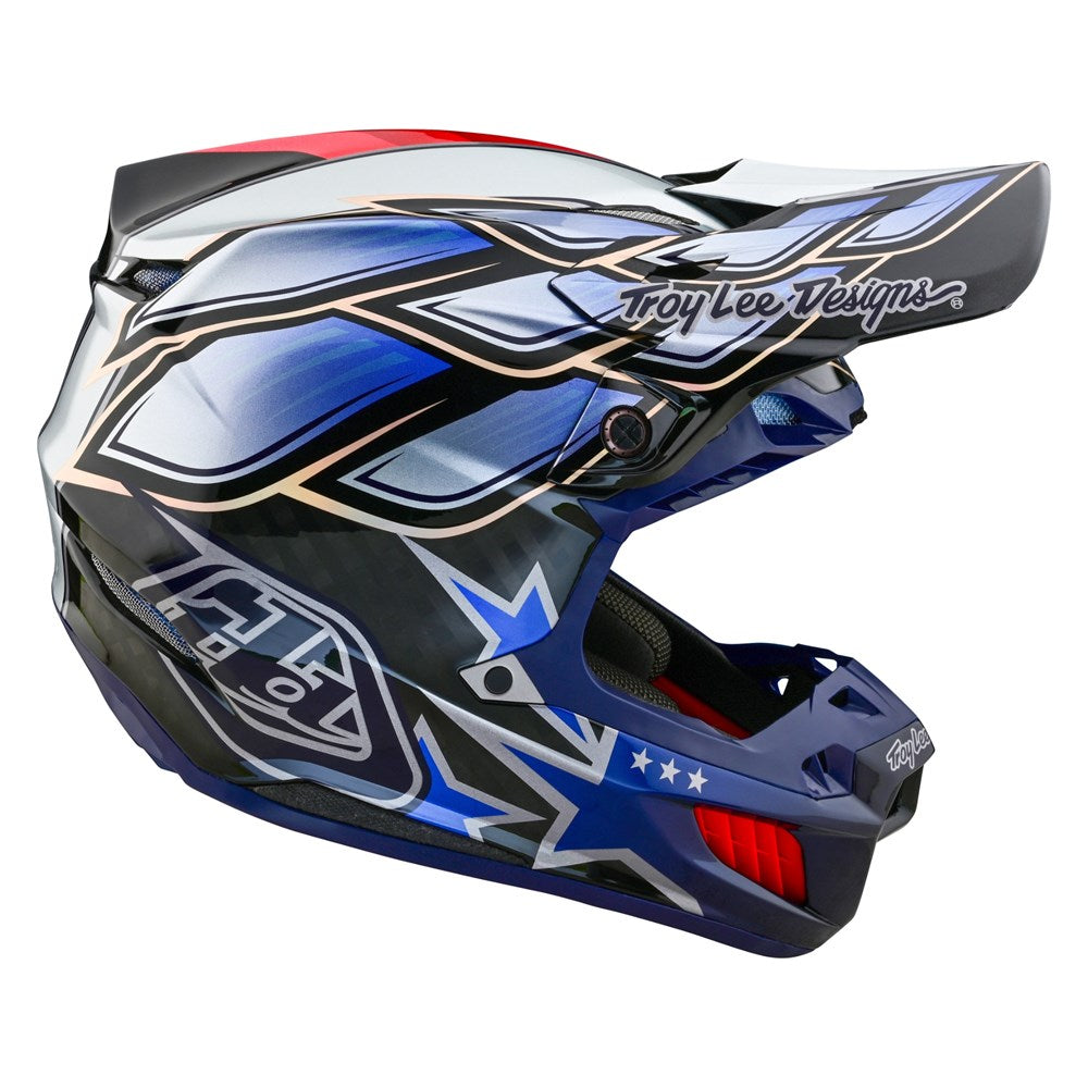 Troy Lee Designs 24.1 SE5 Composite Wings Helmet - Black - Xtra Large