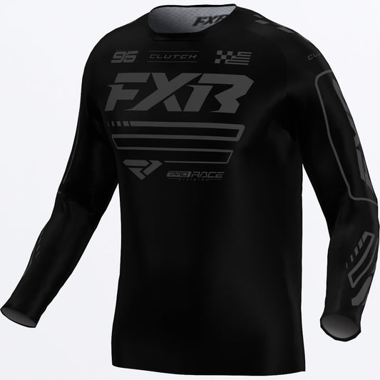 FXR MX26 Clutch Jersey - Black