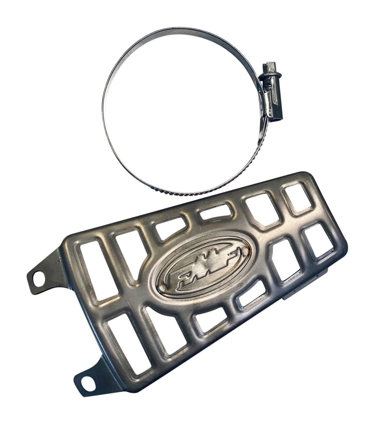 FMF Kick Shield - Titanium