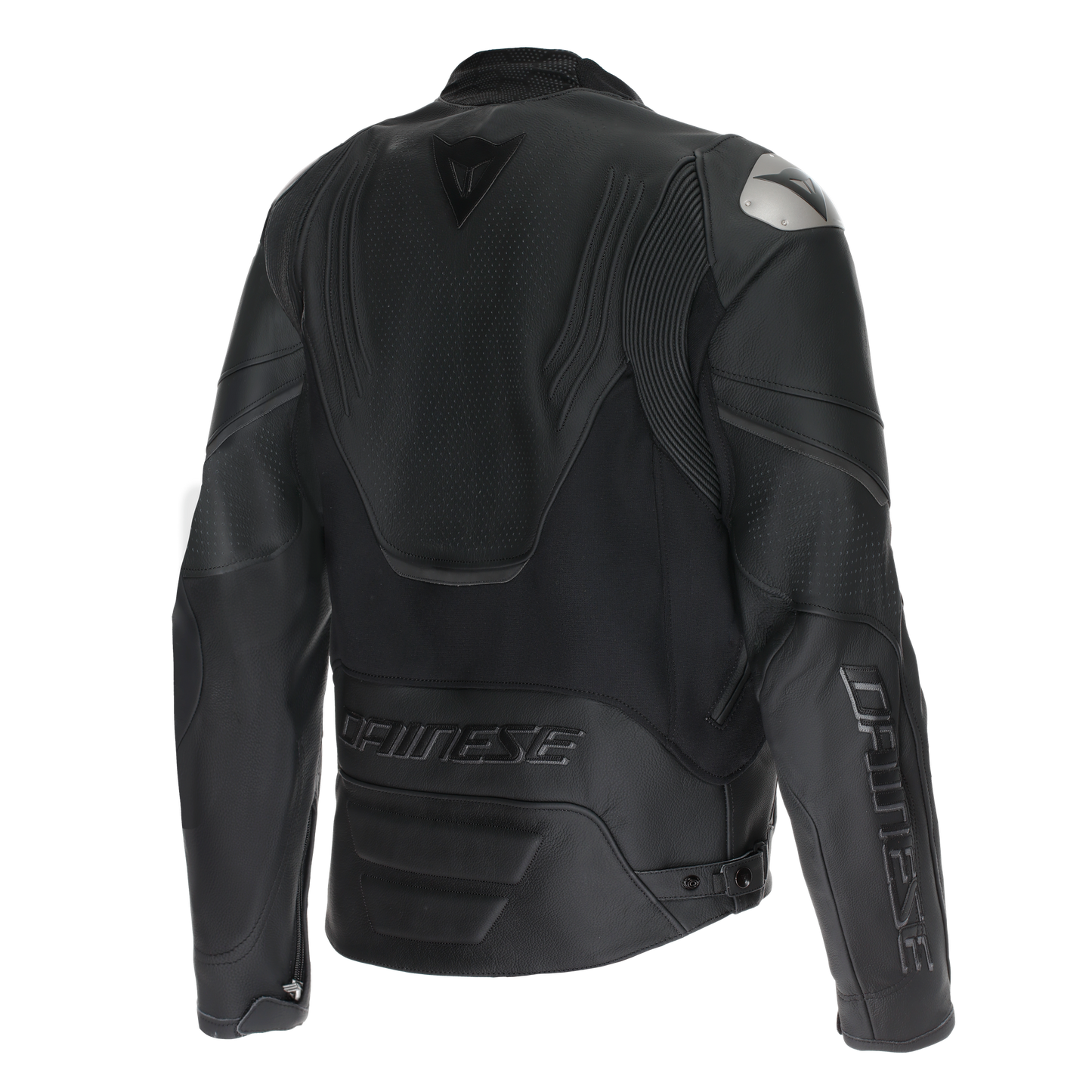Dainese Racing 5 Perforated Leather Jacket - Black