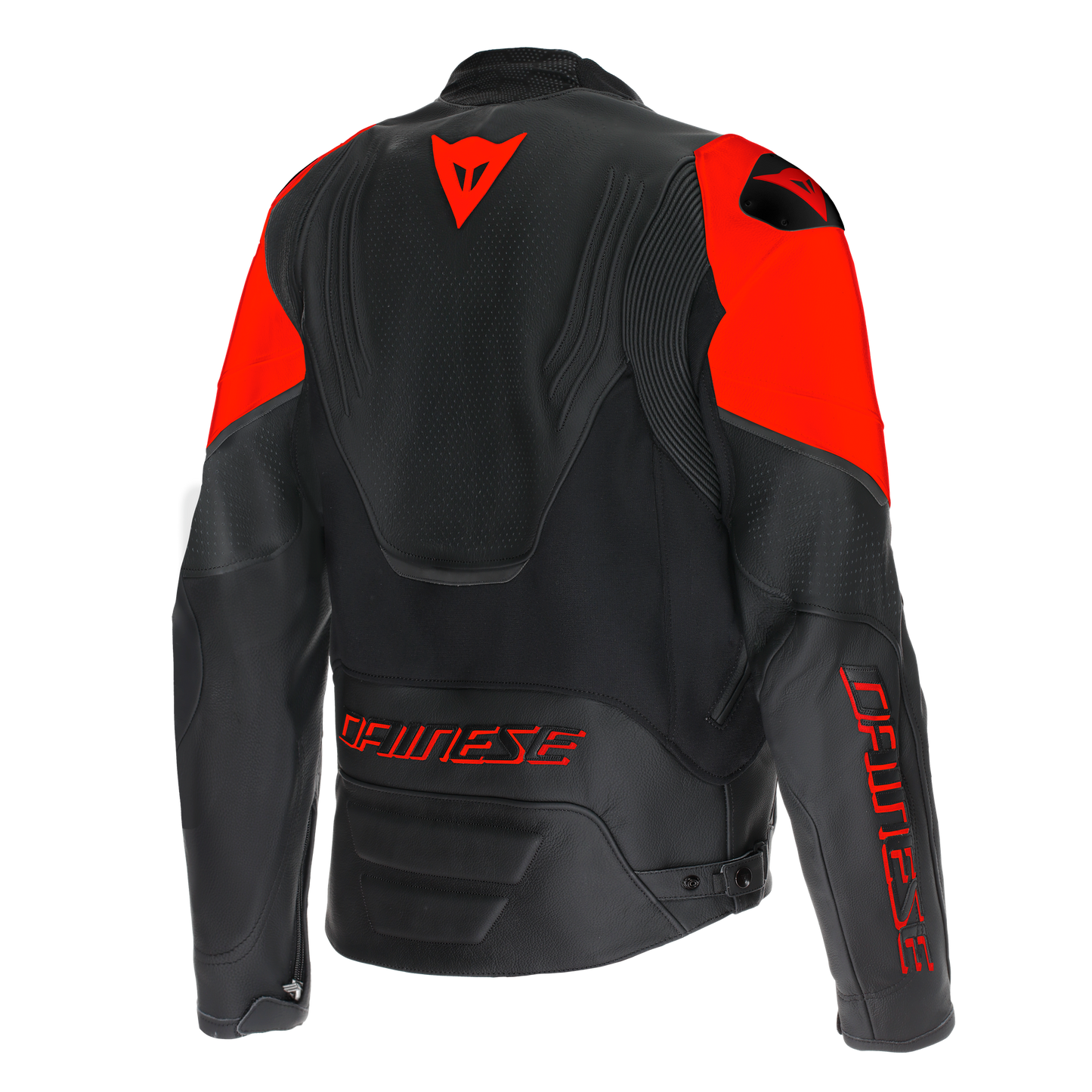 Dainese Racing 5 Perforated Leather Jacket - Black / Red