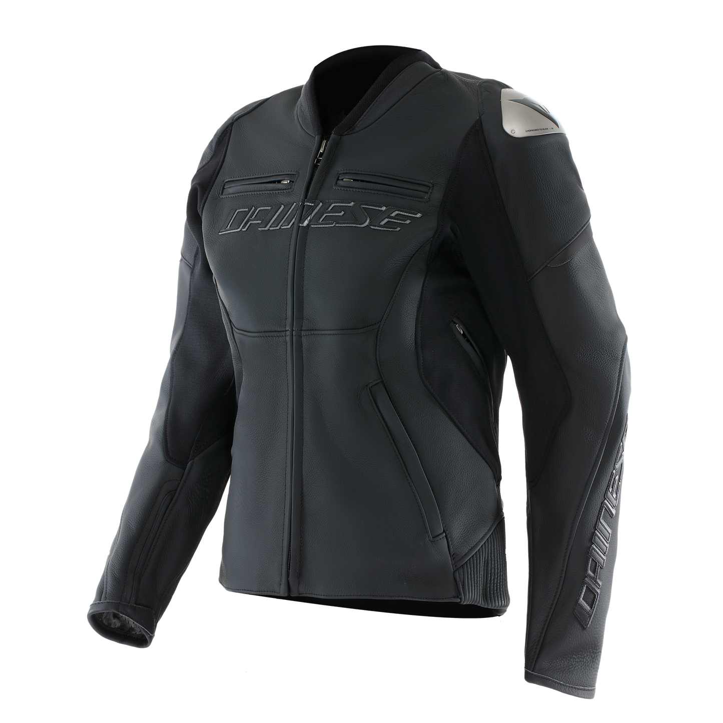 Dainese Racing 5 Perforated Ladies Leather Jacket - Black