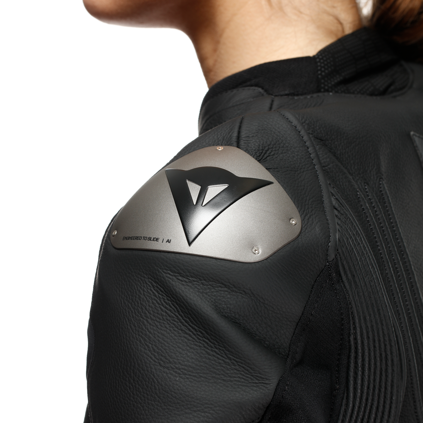Dainese Racing 5 Perforated Ladies Leather Jacket - Black