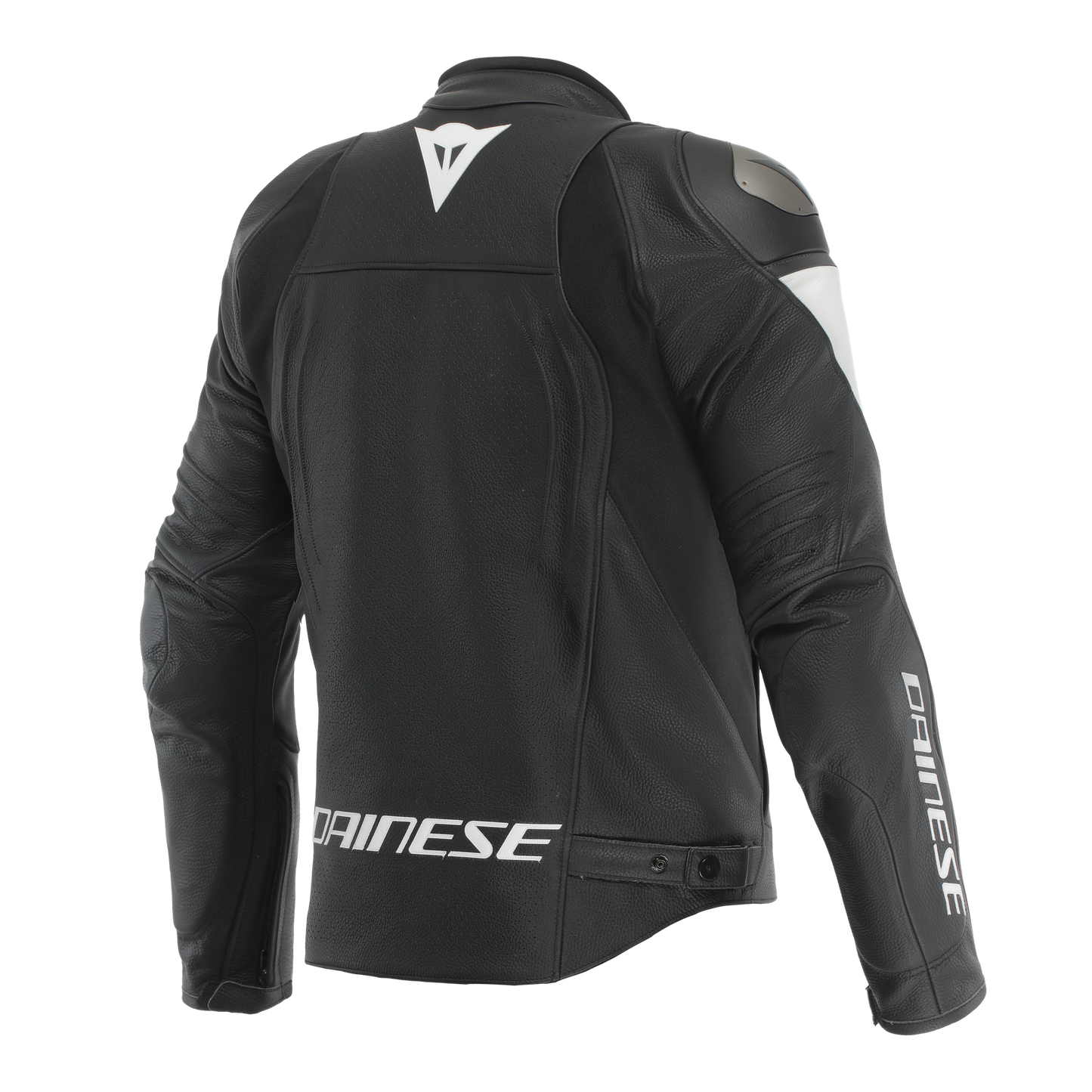 Dainese Essential 2 Perforated Leather Jacket - Black / White
