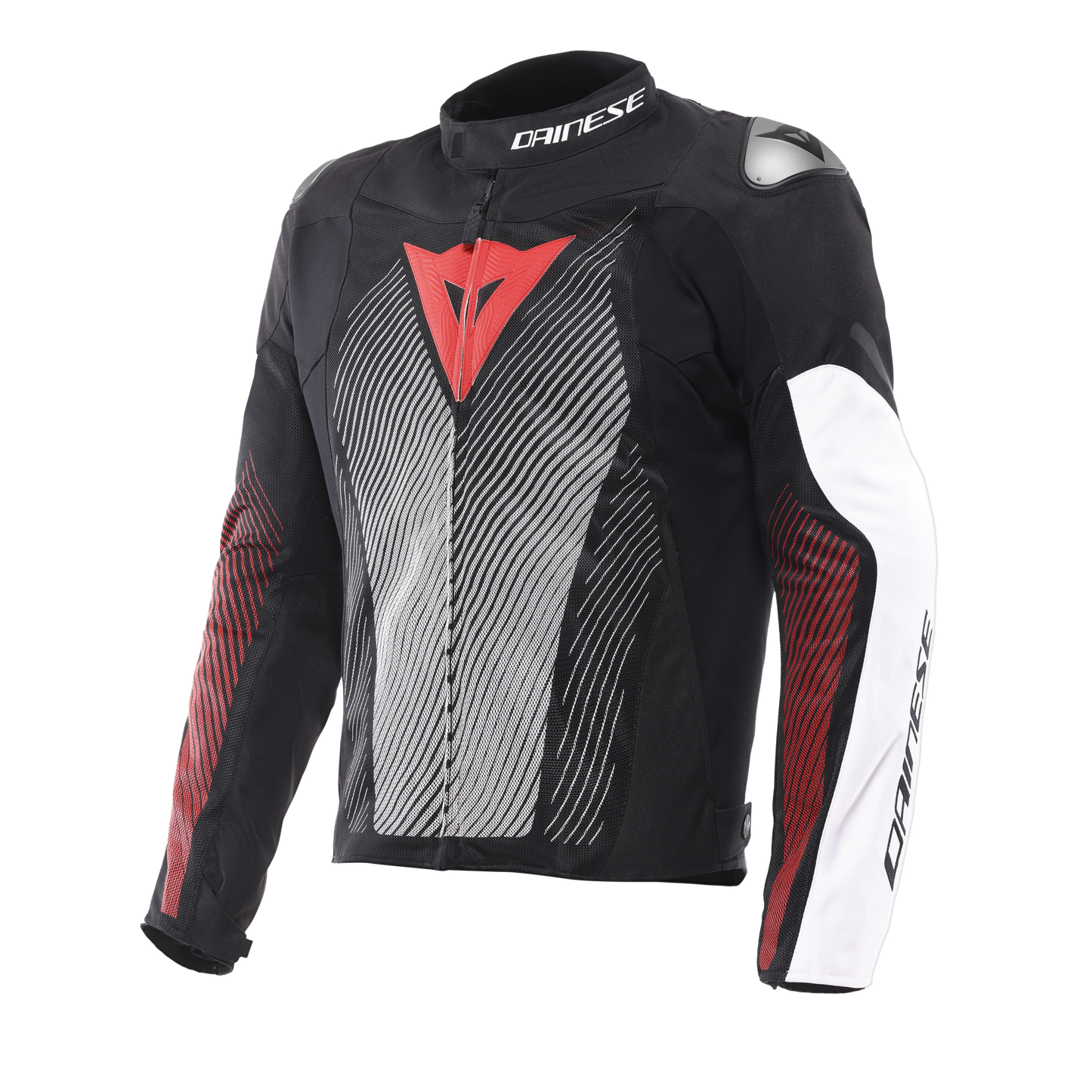 Dainese Ventar Air Tex Jacket - Black / White / Red