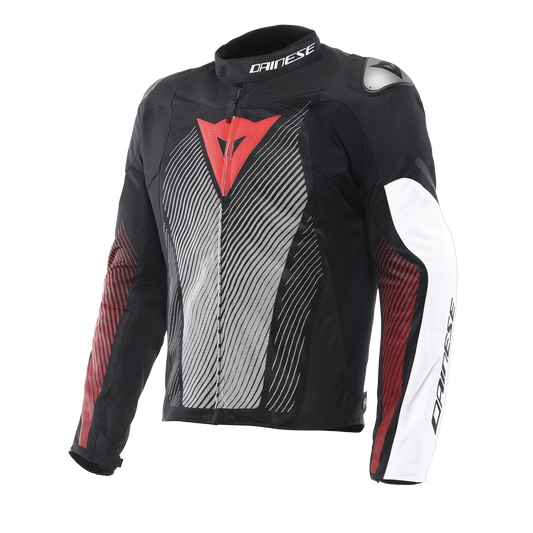 Dainese Ventar Air Tex Jacket - Black / White / Red