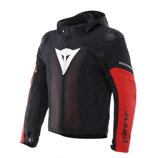 Dainese Super Sprint Air Tex Jacket - Black / White / Red