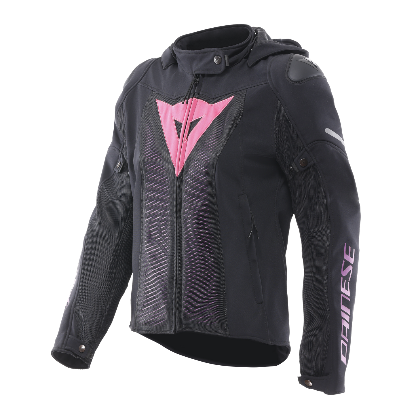 Dainese Women's Super Sprint Air Tex Jacket - Black / Pink