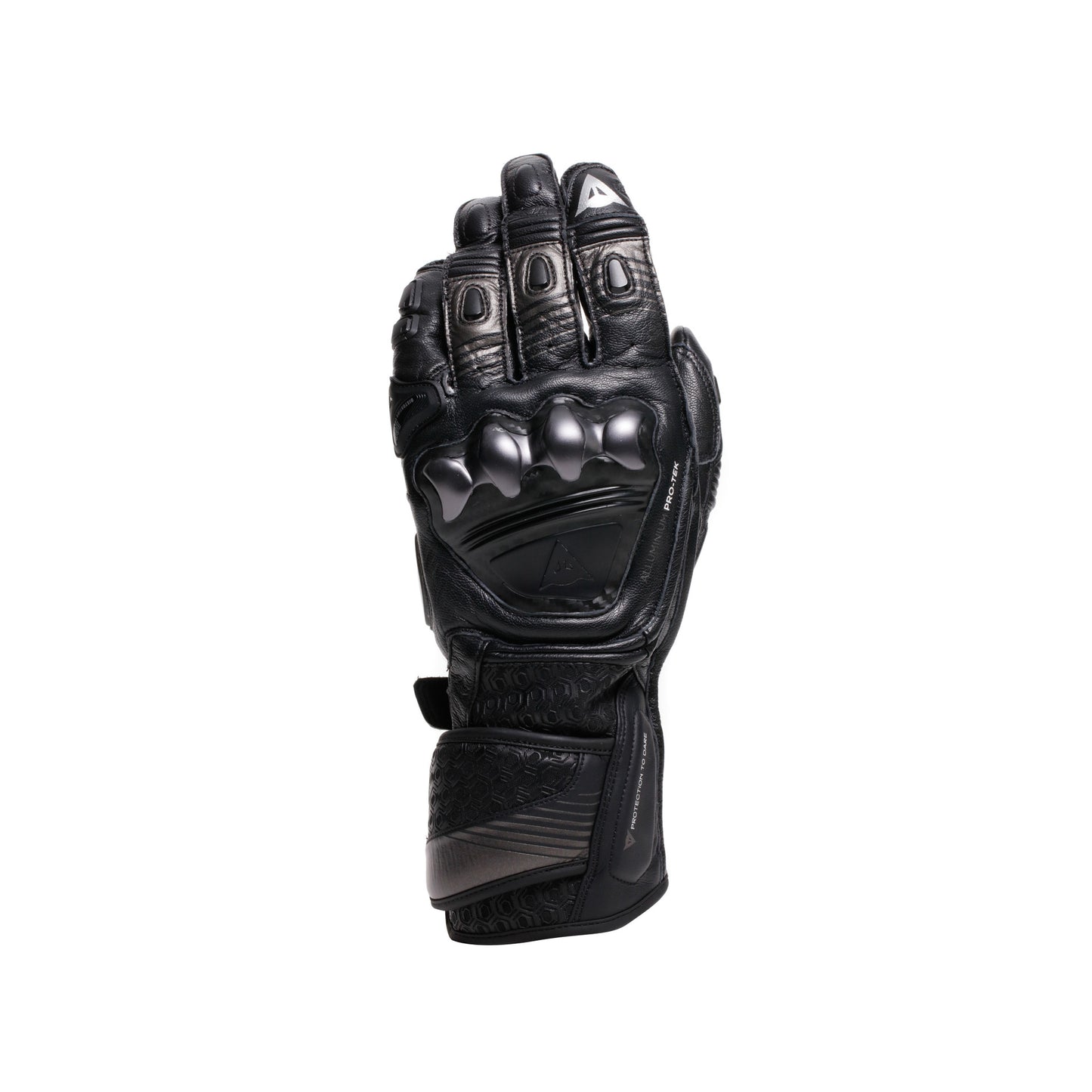 Dainese Fiero Metal Gloves - Black / Grey
