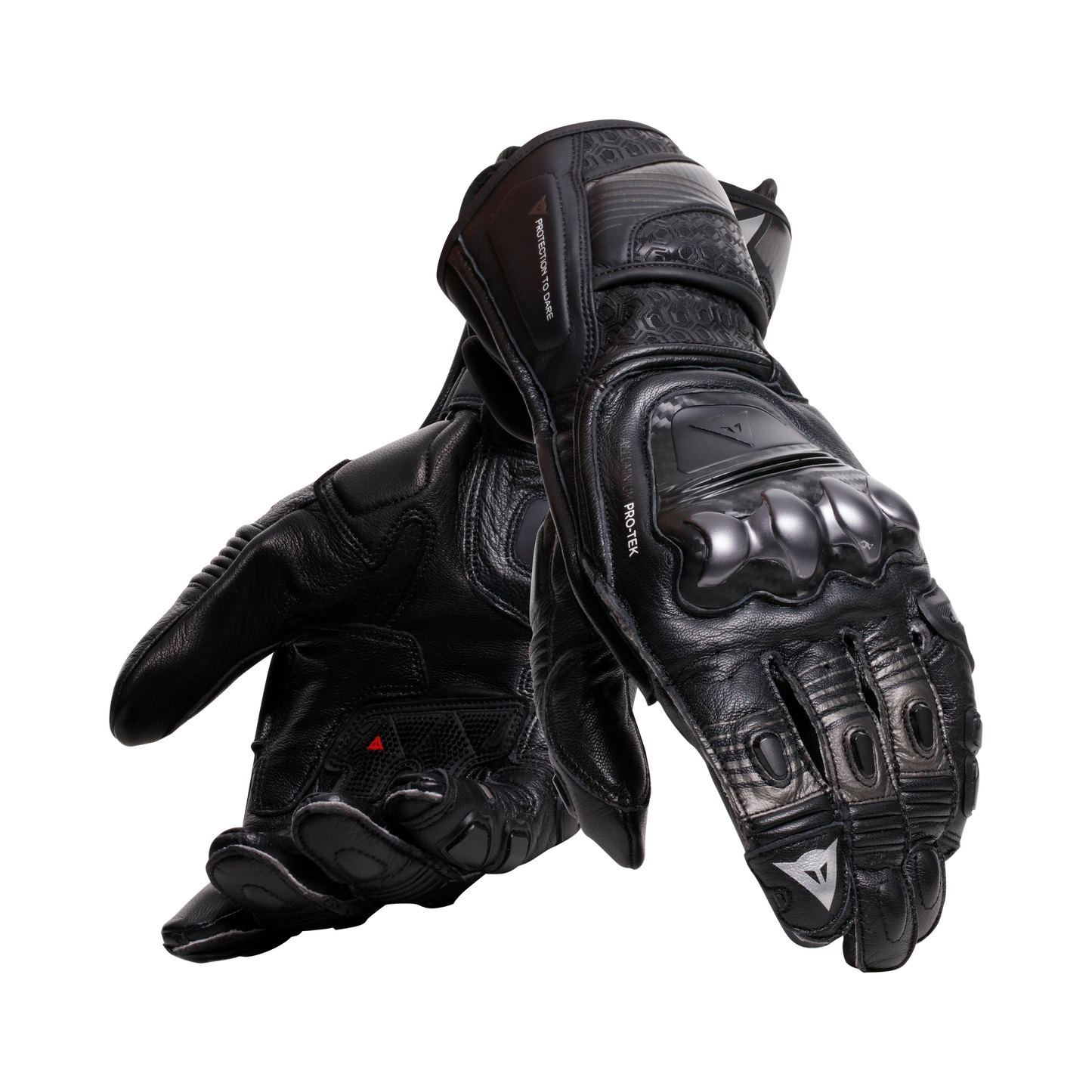 Dainese Fiero Metal Gloves - Black / Grey