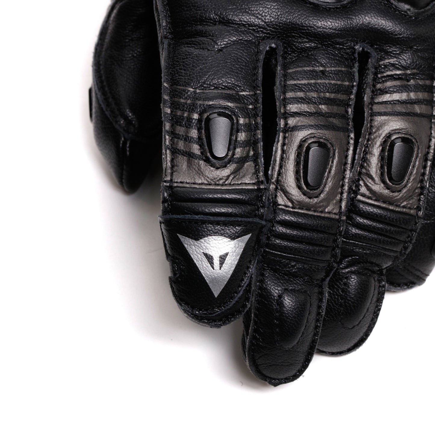 Dainese Fiero Metal Gloves - Black / Grey