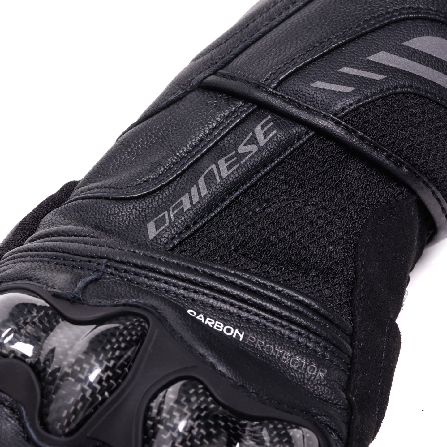 Dainese Reacto Carbon Gloves Long - Black / Grey