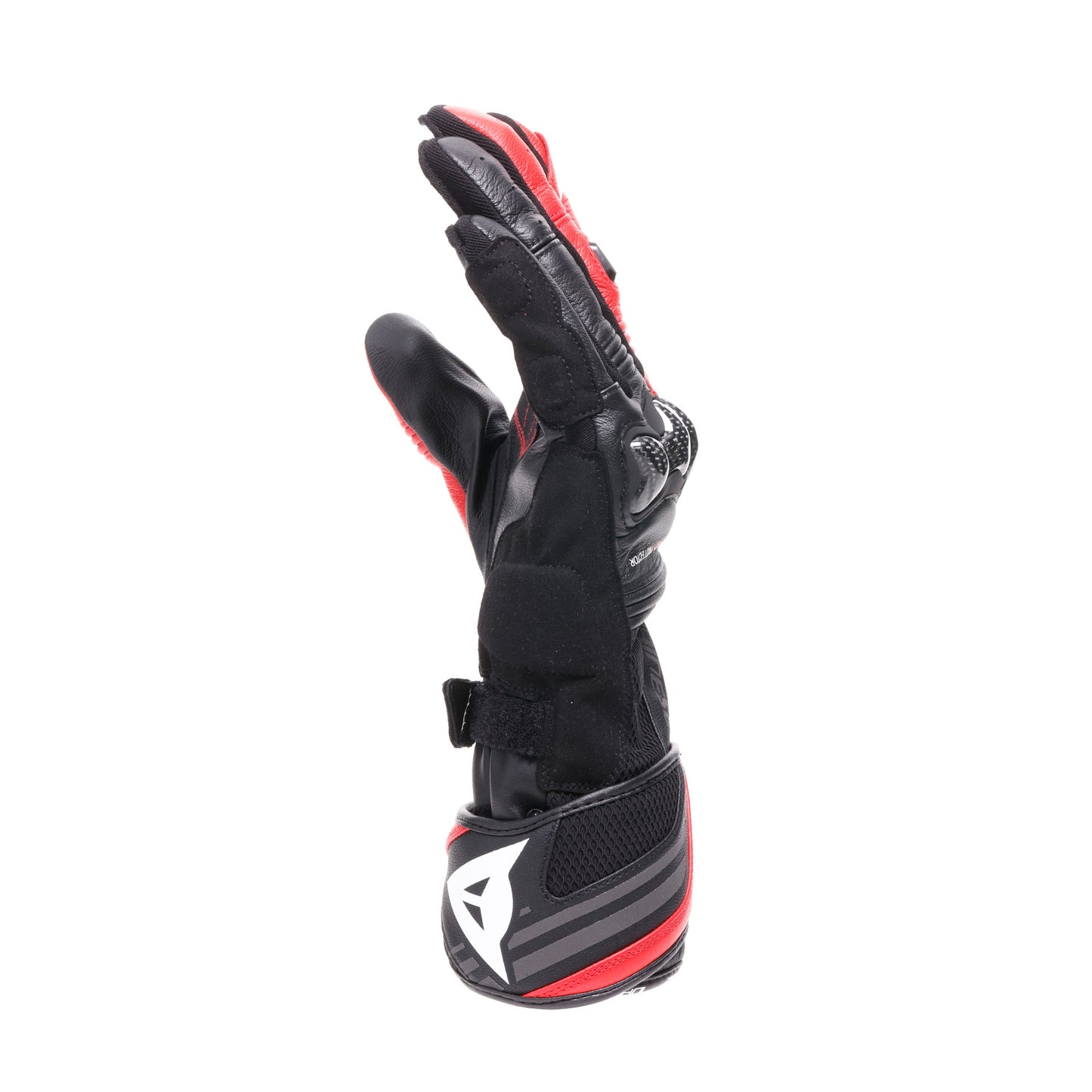 Dainese Reacto Carbon Gloves Long - Black / Red