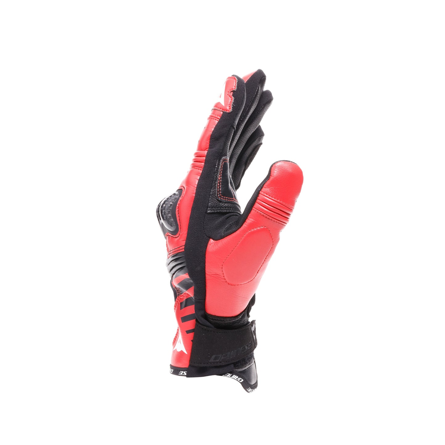 Dainese Reacto Carbon Gloves Short - Black / Red