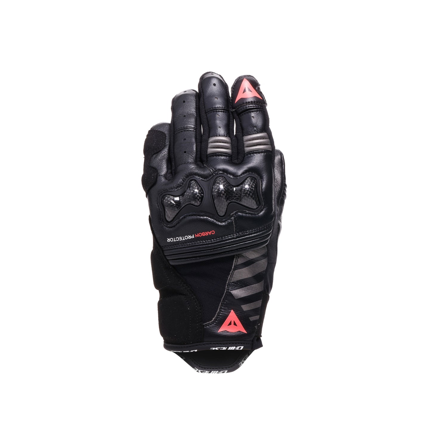 Dainese Women's Reacto Carbon Gloves Short - Black / Pink