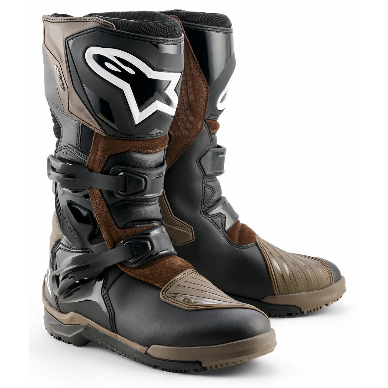 Alpinestars Corozal V2 Adventure Drystar Boots - Black / Brown