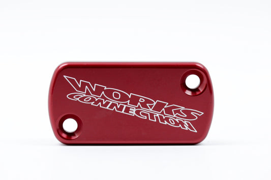 Works Connection Brake Cap Red